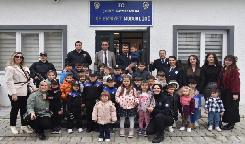Miniklerimizin Polis Haftası Ziyareti
