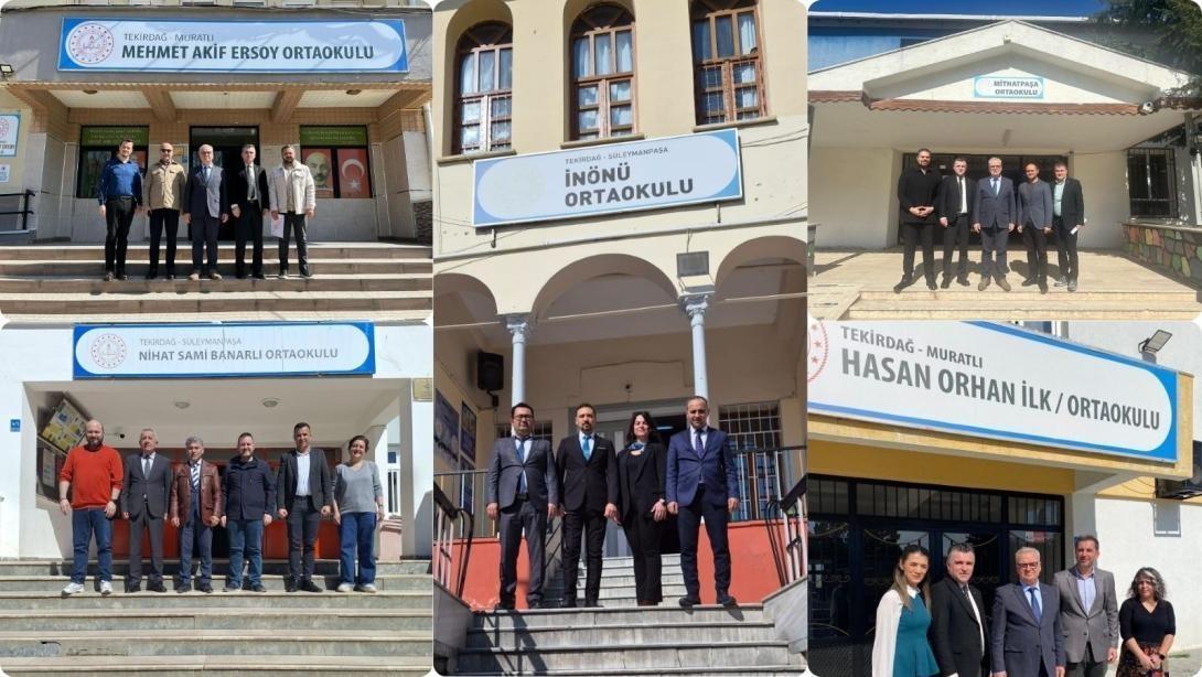 Ortak Sınavlar Dolayısıyla Okullarda İncelemeler Gerçekleştirildi