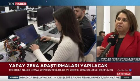 ROBOTİK KODLAMA VE YAPAY ZEKA LABORATUVARIMIZ ULUSAL BASINDA YER ALDI