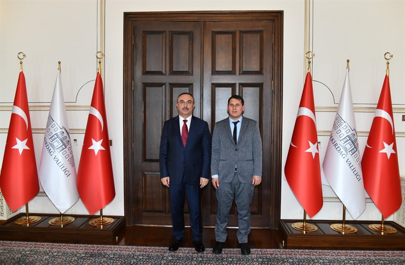 Şarköy Roman Koordinatörü Vali Soytürk’ü Ziyaret Etti