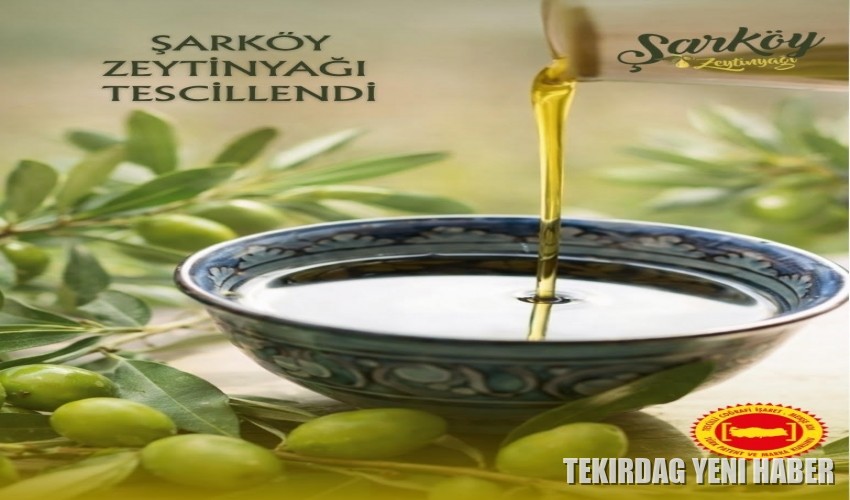 Şarköy Zeytinyağı Artık Coğrafi İşaretli