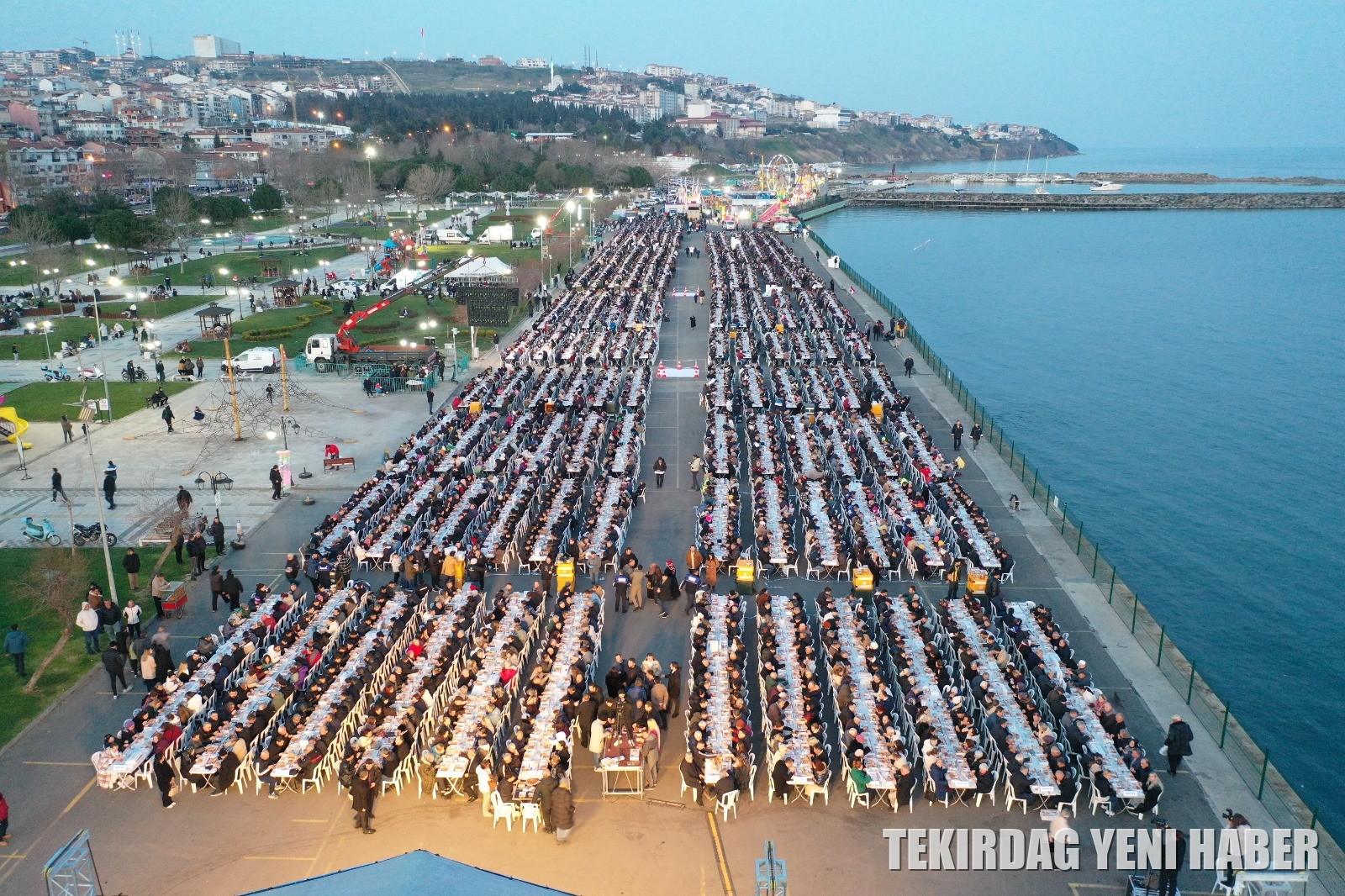 Süleymanpaşa Belediyesinden Kadir Gecesi Şerefine Dev İftar