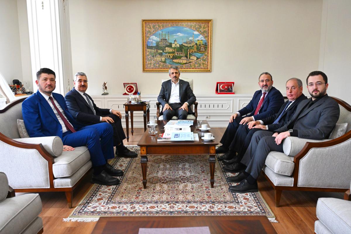 TEKİRDAĞ NKÜ HEYETİNDEN EDİRNE PROTOKOLÜNE VE İŞ DÜNYASINA TRAKYAKAF’26 DAVETİ