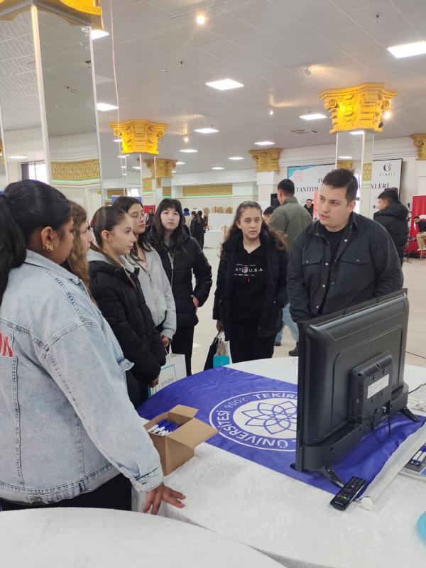 TEKİRDAĞ NKÜ ÜNİVERSİTE TANITIM FUARINDA