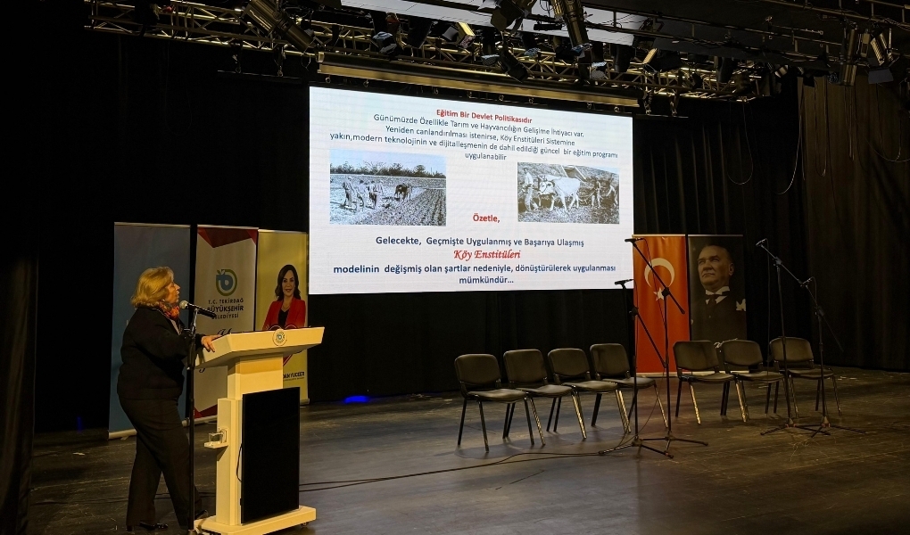 TEKİRDAĞ'DA KÖY ENSTİTÜLERİ'NİN 86. YILINA ANLAMLI ANMA