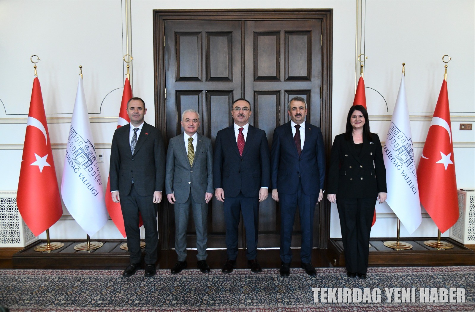 Trakya Kalkınma Ajansı Yönetim Kurulu Üyeleri Vali Soytürk’ü Ziyaret Etti