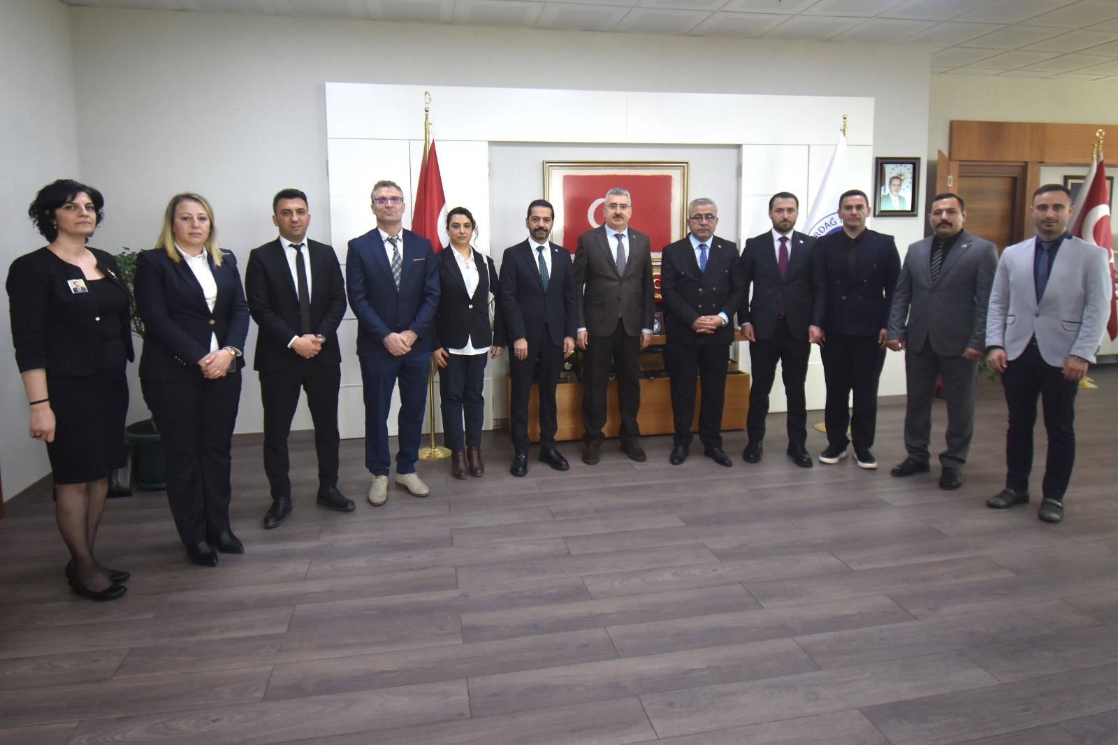 TÜRK EĞİTİM-SEN’DEN REKTÖRÜMÜZE ZİYARET