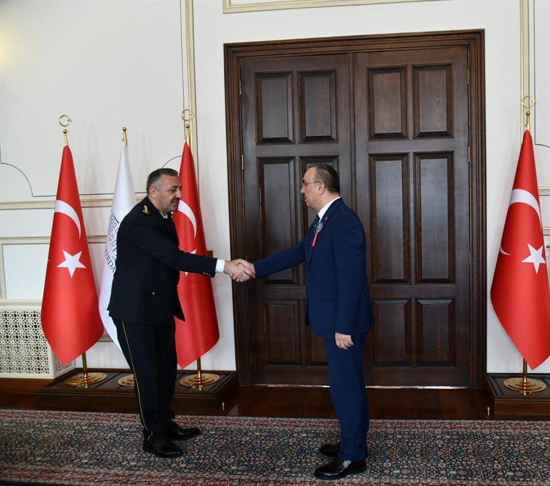 Türk Polis Teşkilatının Kuruluş Yıldönümü Münasebetiyle Vali Soytürk’e Ziyaret