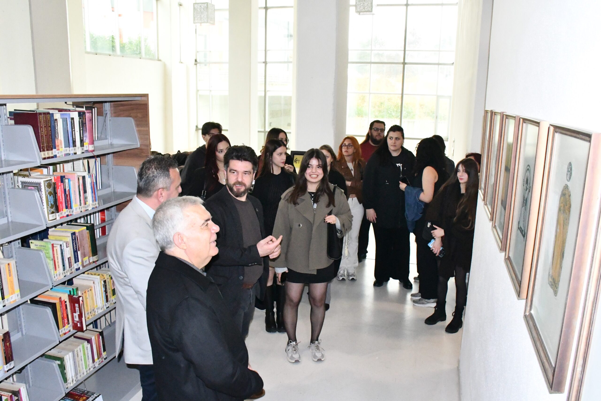 TÜRK YAZARLARI EXLIBRIS TASARIMLARI SERGİSİ AÇILDI 03-04-2026