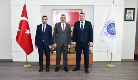 ÜLKÜ OCAKLARI TEKİRDAĞ İL BAŞKANINDAN ÜNİVERSİTEMİZ REKTÖRÜNE ZİYARET