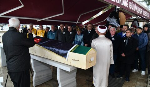Vali Soytürk Dernek Başkanı Yılmaz’ın Cenaze Töreni’ne Katıldı