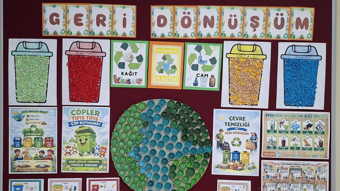 "Yeşil Vatan – Benim Okulum Geleceğe Çare" Nisan Ayı Etkinlikleri Gerçekleştirildi