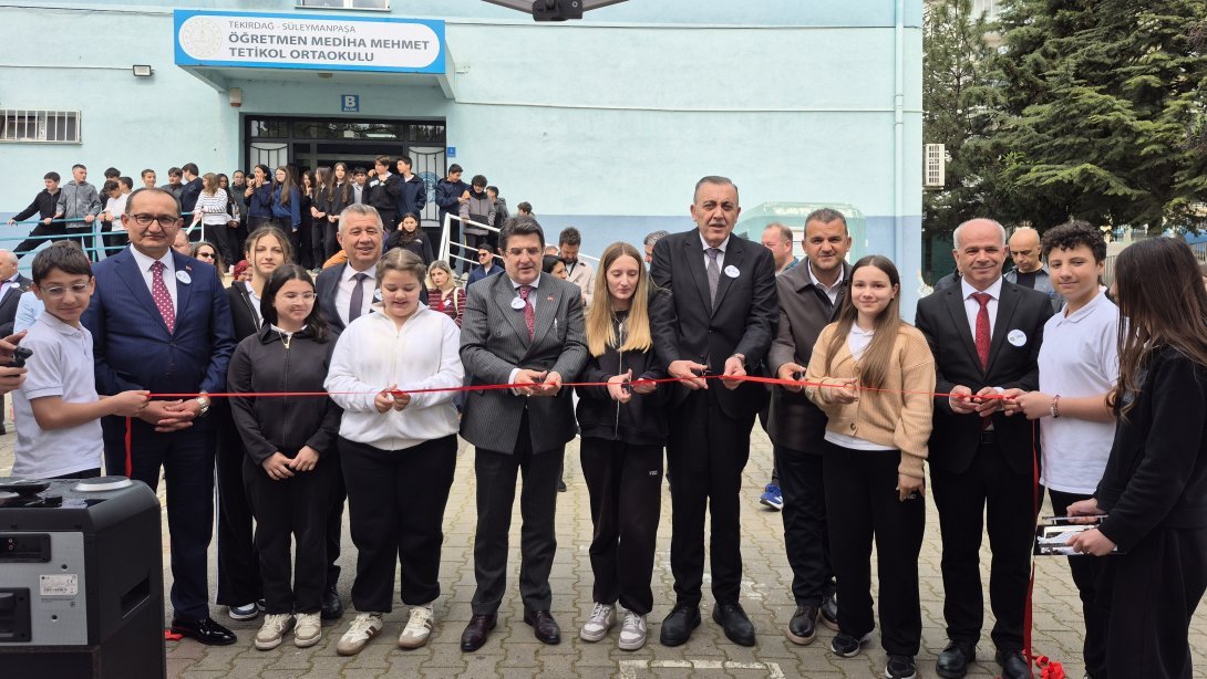"Yeşil Vatan – Benim Okulum Geleceğe Çare" Projesi Kapsamında Sıfır Atık Sergisi Açıldı