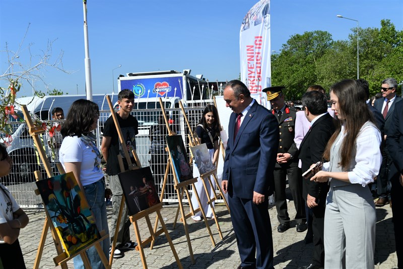 19 Mayıs Atatürk'ü Anma, Gençlik ve Spor Bayramı Kutlandı
