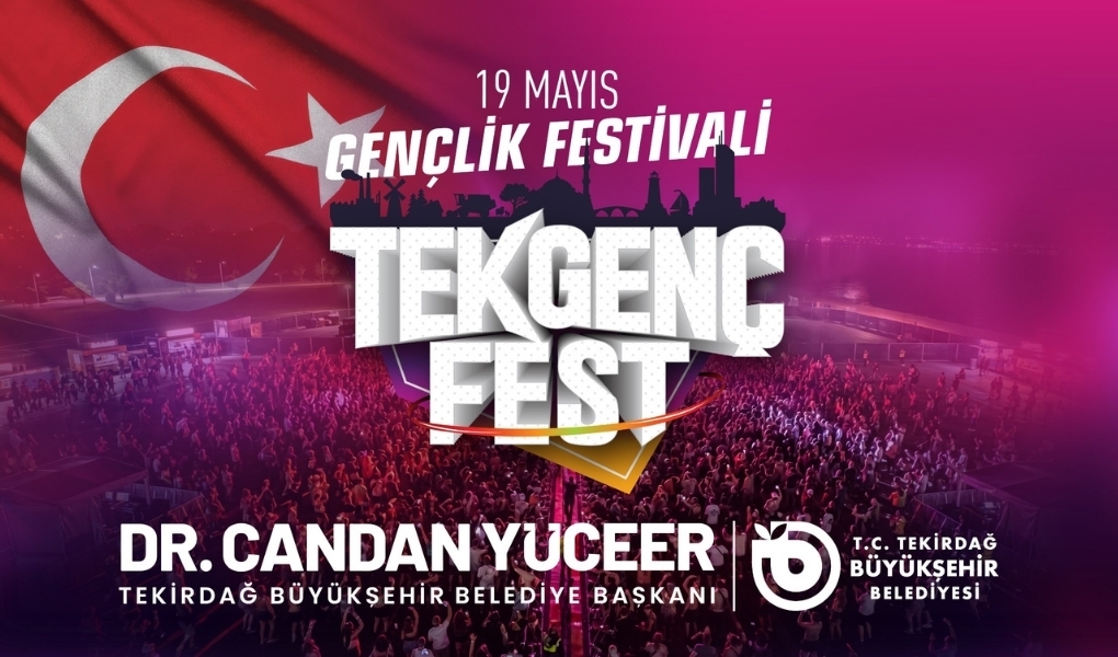 19 MAYIS COŞKUSU TEKGENÇFEST İLE ZİRVEYE ÇIKIYOR