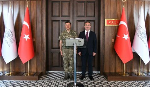 2. Kolordu Komutanı Tümgeneral Vural Vali Soytürk’ü Ziyaret Etti