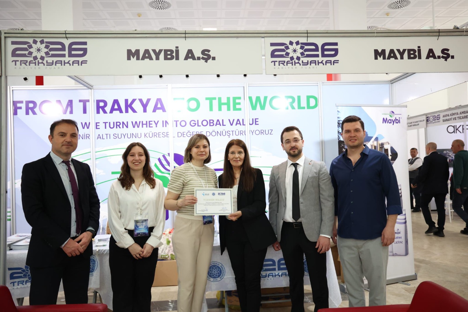 Maybi, TRAKYAKAF Kariyer Fuarı’nda Altın Sponsor Olarak Yer Aldı