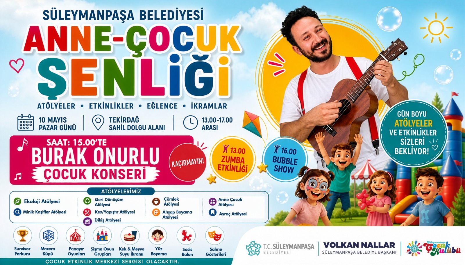 Anne Çocuk Şenliğine Davetlisiniz