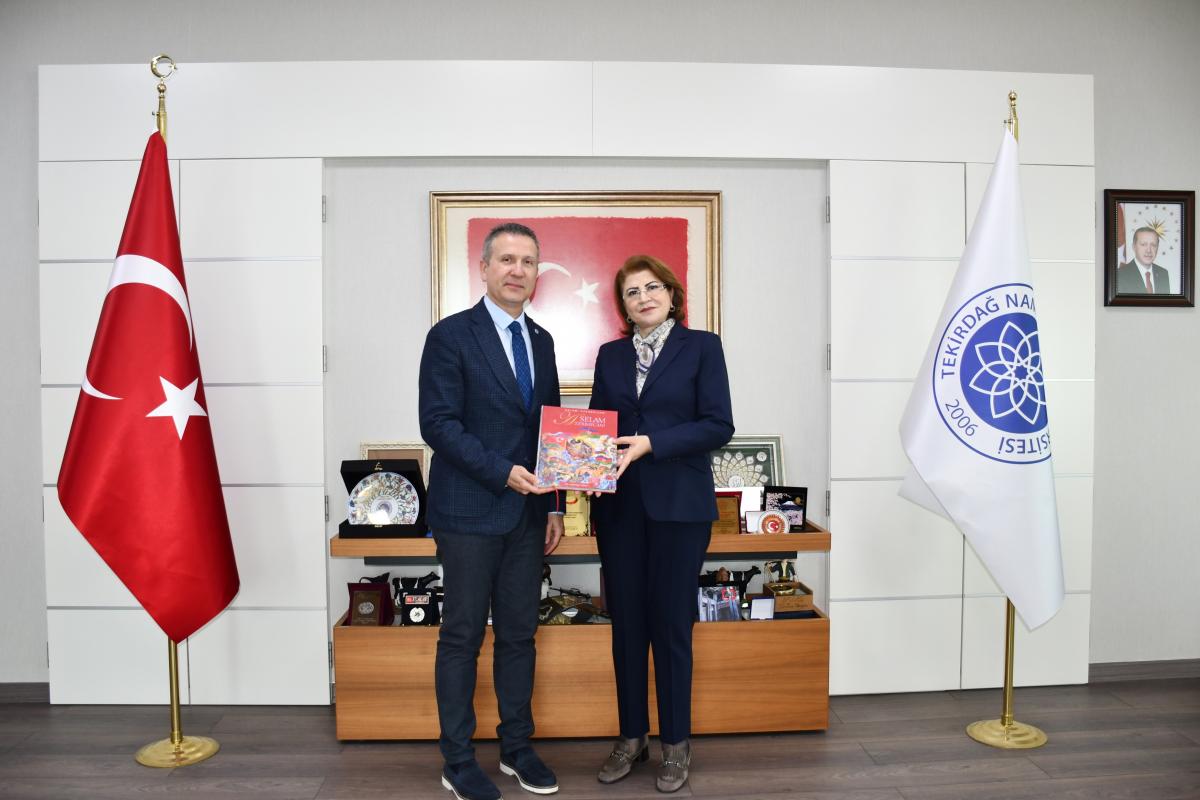 AZERBAYCAN BÜYÜKELÇİ MÜSTEŞARI’NDAN ÜNİVERSİTEMİZE ZİYARET