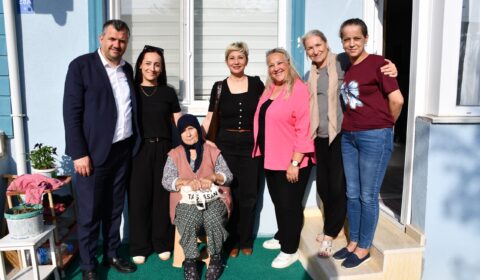 Başkan taşyasan'dan anneler günü ziyareti