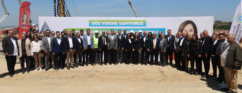 ÇERKEZKÖY’E GÜÇLÜ İÇMESUYU YATIRIMI: 7.500 METREKÜP KAPASİTELİ İÇMESUYU DEPOSUNUN TEMELİ ATILDI