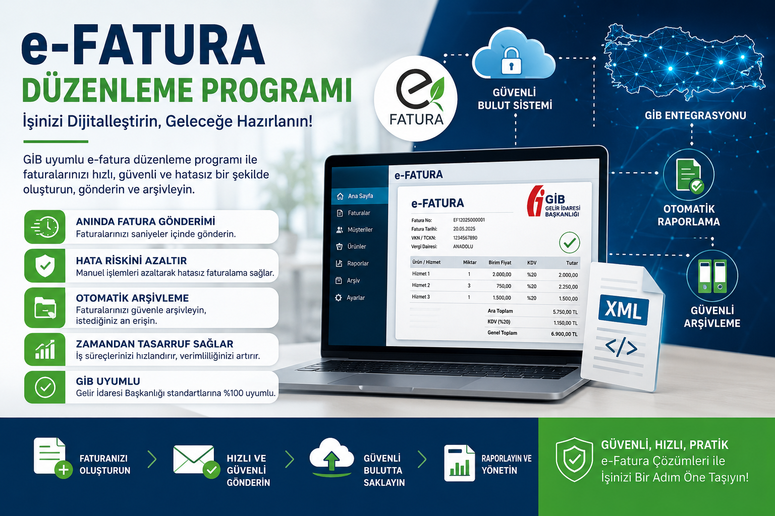 e Fatura Düzenleme Programı