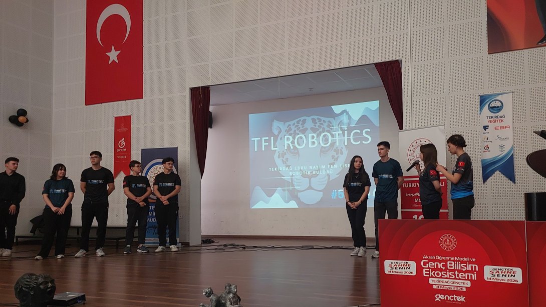 Geleceğin Teknoloji Liderleri Teknoloji Projelerini GençTek Sahnesinde Tanıttı