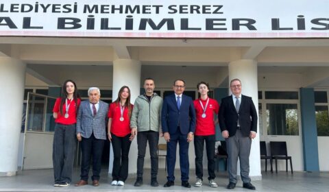 İlçe Milli Eğitim Müdürü Fahri Kırmızı İlçemiz Tekirdağ Belediyesi Mehmet Serez Sosyal Bilimler Lisesini Ziyaret Etti