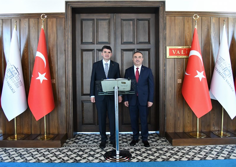 Kilis Valisi Ömer Kalaylı Vali Soytürk’ü Ziyaret Etti