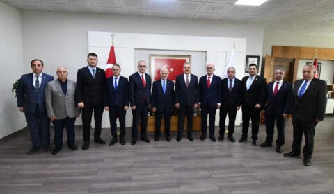PROF. DR. TEMEL KOTİL’DEN ÜNİVERSİTEMİZ REKTÖRÜNE ZİYARET