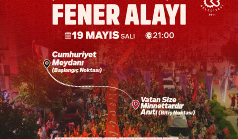 ŞEHİTLERİMİZE SAYGI YÜRÜYÜŞÜ VE FENER ALAYI DÜZENLİYORUZ