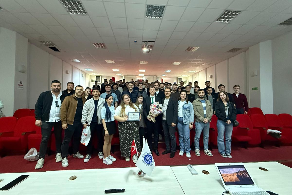 TARLA BİTKİLERİ ÖĞRENCİLERİNE İLHAM VEREN “KARİYERİN KÖKLERİ” SÖYLEŞİSİ GERÇEKLEŞTİ