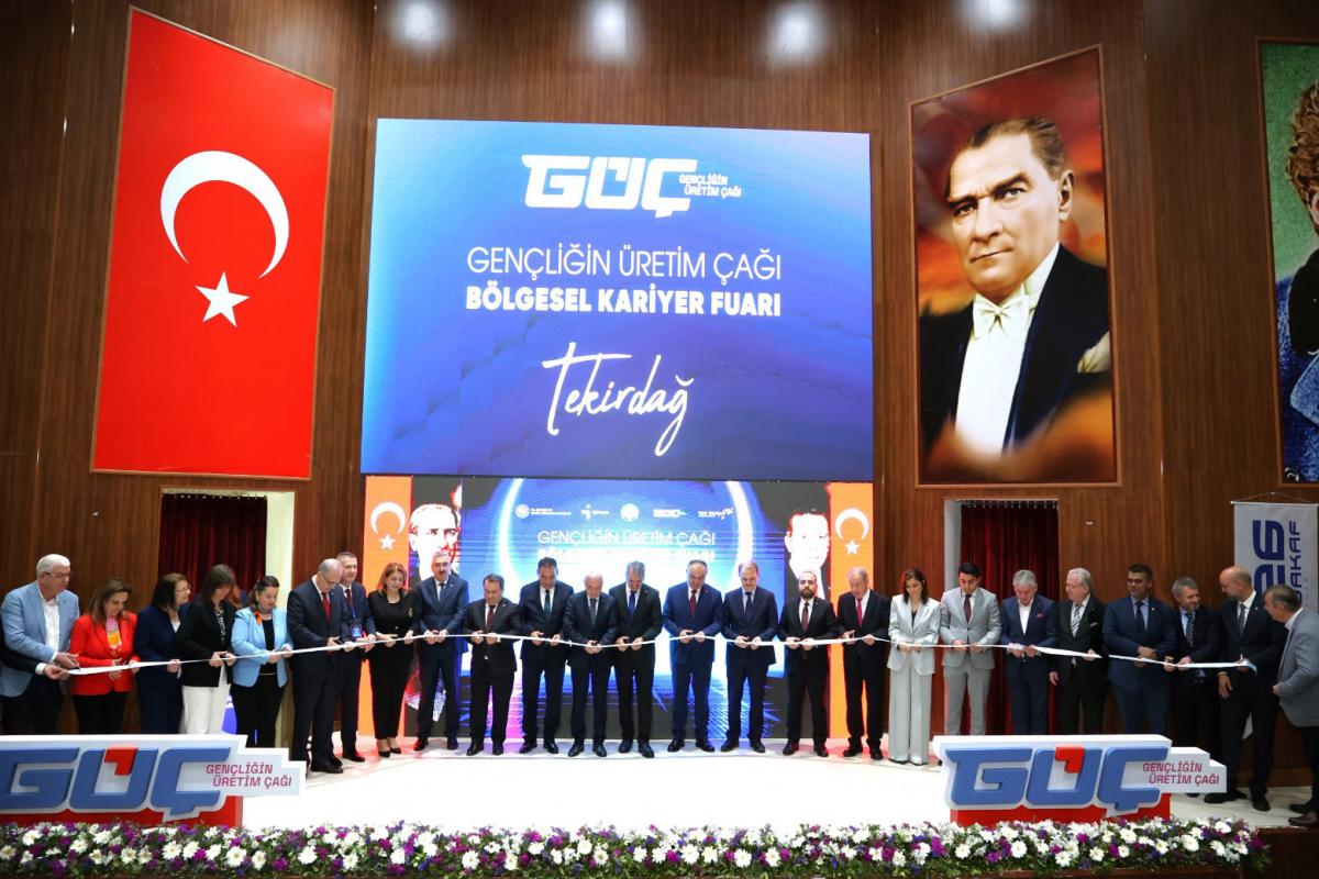 TRAKYA KARİYER FUARI TEKİRDAĞ NKÜ EV SAHİPLİĞİNDE KAPILARINI AÇTI