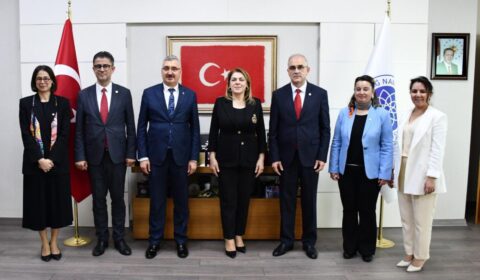 TRAKYA ÜNİVERSİTELER BİRLİĞİ REKTÖRLERİNDEN ÜNİVERSİTEMİZ REKTÖRÜNE ZİYARET