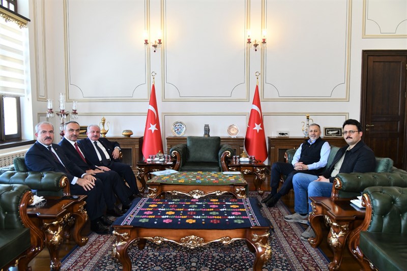 Türkiye Büyük Millet Meclisi 29. Başkanı Şentop Eski İçişleri Bakanı Yerlikaya Çanakkale Valisi Toraman Vali Soytürk’ü Ziyaret Etti