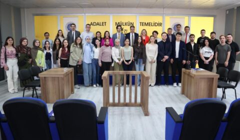ÜNİVERSİTEMİZ KURGUSAL MAHKEME SALONU AÇILIŞI VE TÜRK MEDENİ KANUNU’NUN 100. YILI PANELİ GERÇEKLEŞTİRİLDİ
