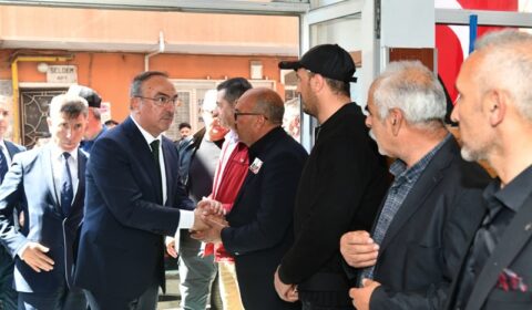 Vali Soytürk Tekirdağ Vanlılar İli ve İlçeleri Sosyal Yardımlaşma ve Dayanışma Derneği'ne Taziye Ziyaretinde Bulundu