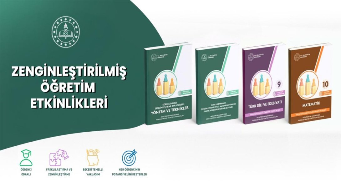 "Zenginleştirilmiş Öğretim Etkinlikleri Kitapları" Yayımlandı