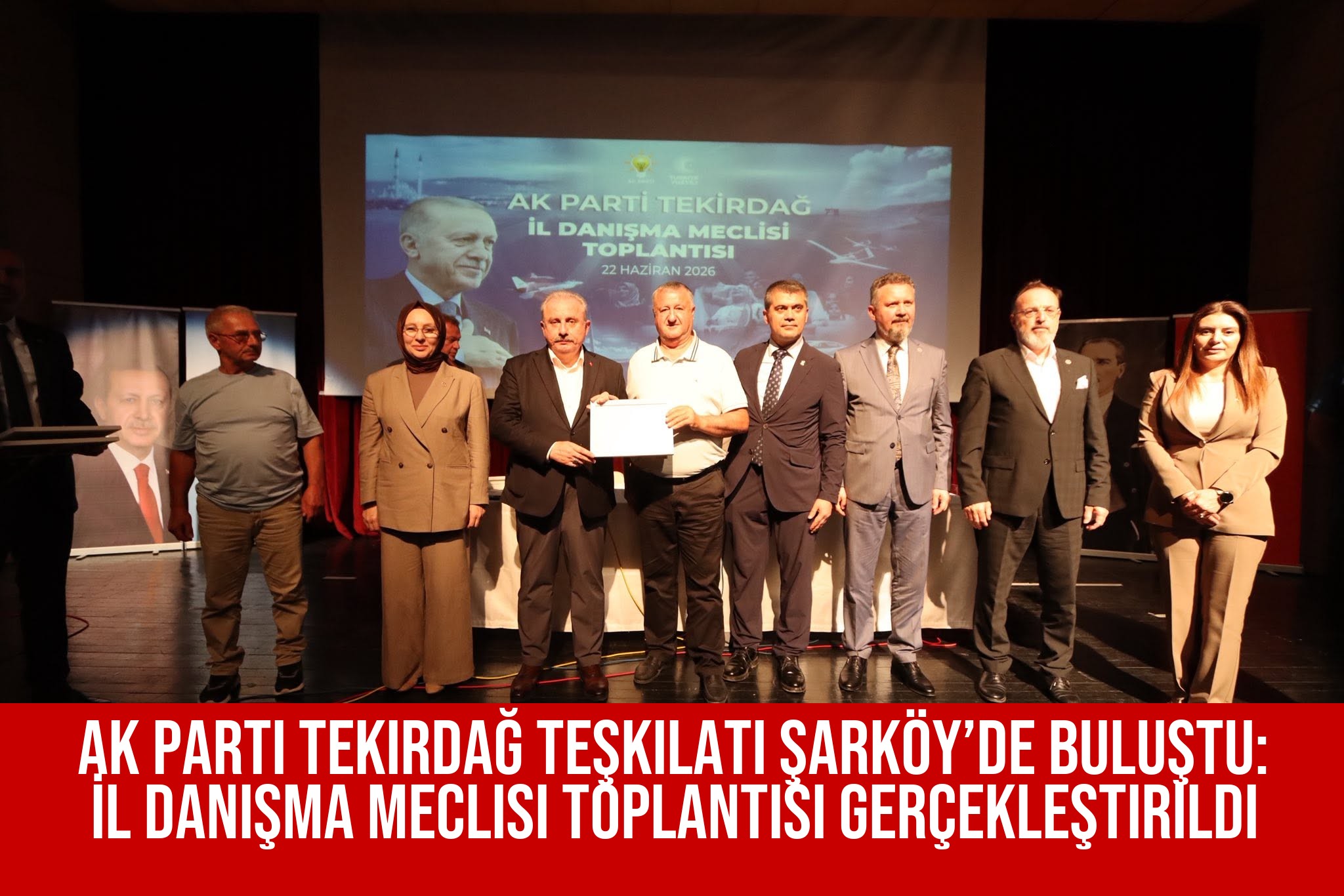 AK Parti Tekirdağ Teşkilatı Şarköy’de Buluştu: İl Danışma Meclisi Toplantısı Gerçekleştirildi