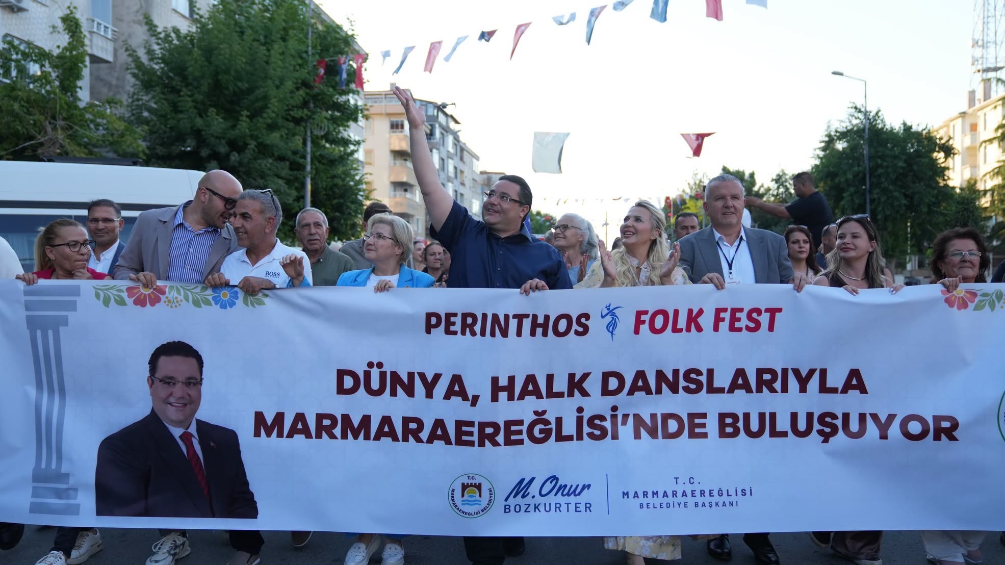 BAŞKAN ONUR BOZKURTER: “PERİNTHOS FOLKFEST’TE KÜLTÜRLER VE GÖNÜLLER BULUŞTU”