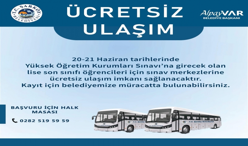 Geleceğimizin mimarı gençlerimizin her zaman yanındayız.