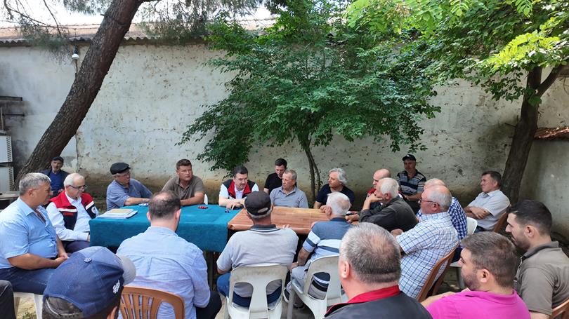 İl Müdürü AKSOY Karacahalil Mahallesi’nde Üreticilerle Buluştu