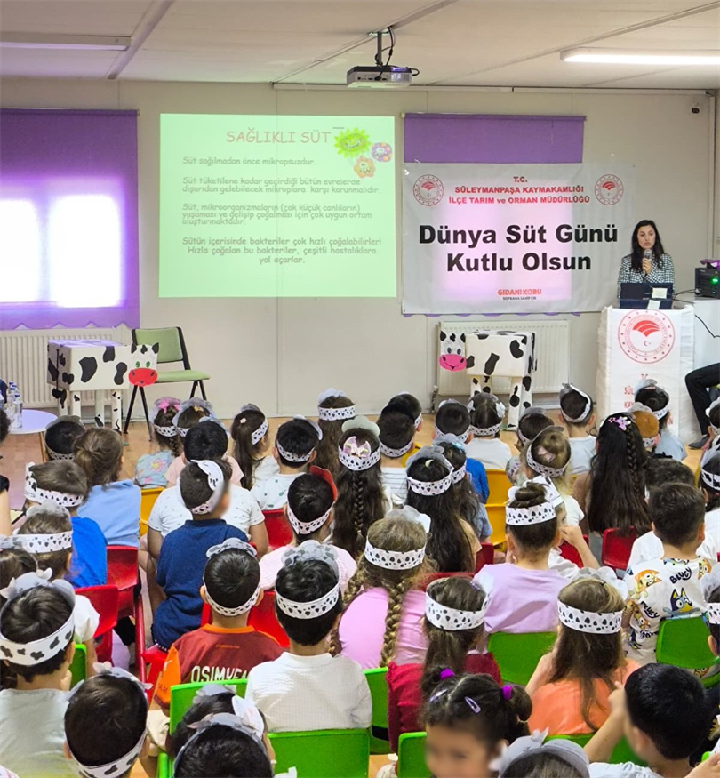 Süleymanpaşa’da Dünya Süt Günü Etkinliği Düzenlendi