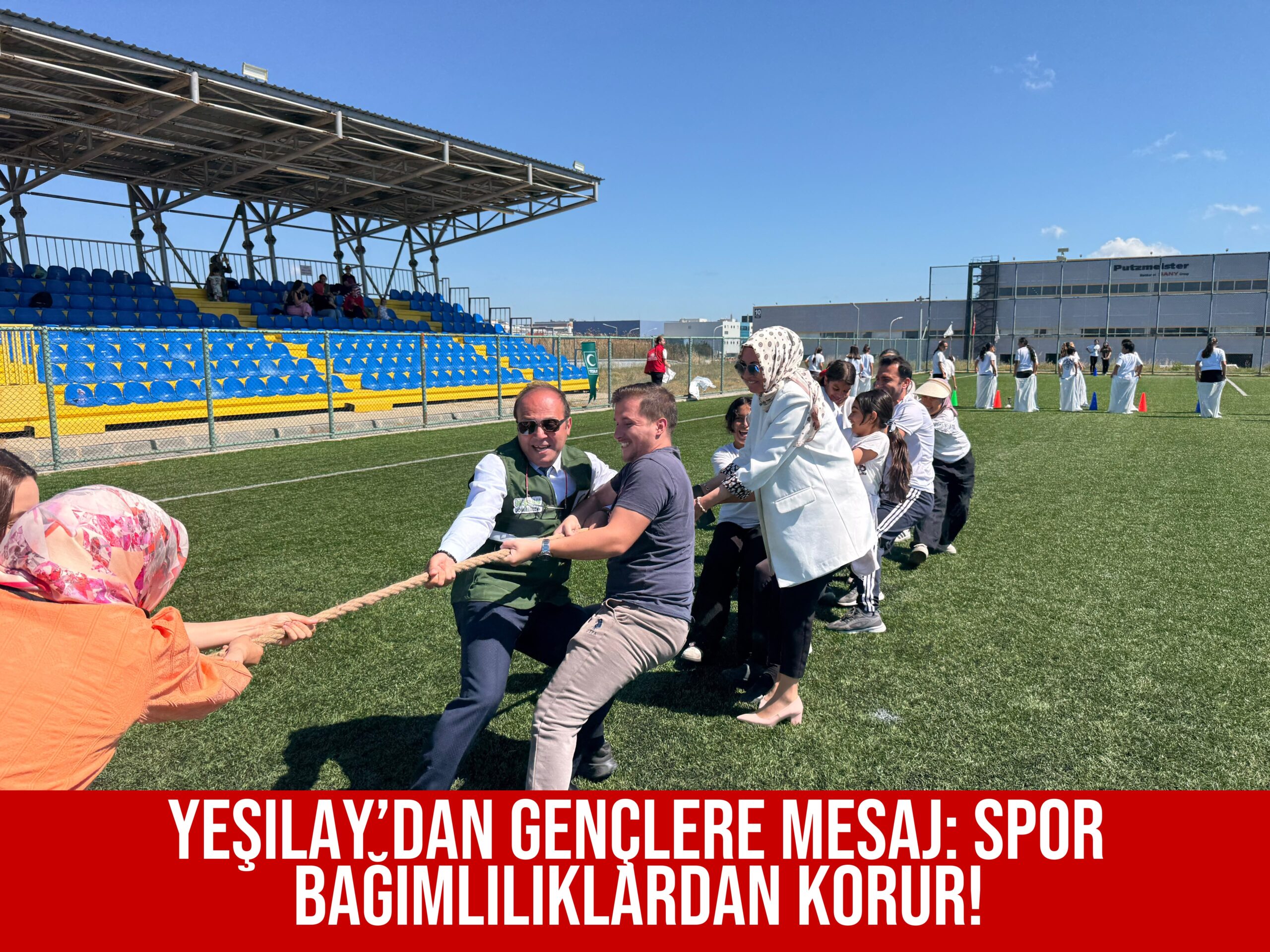 Yeşilay’dan Gençlere Mesaj: Spor Bağımlılıklardan Korur!