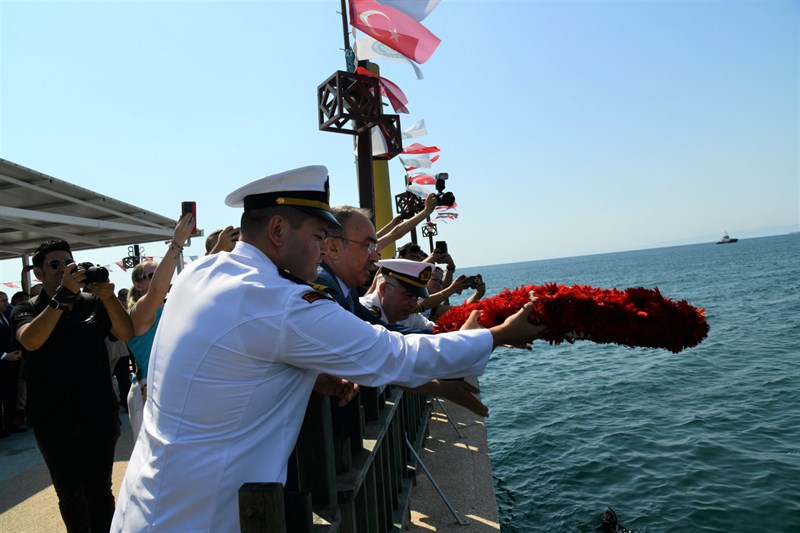 1 Temmuz Denizcilik ve Kabotaj Bayramı Münasebetiyle Tören Düzenlendi