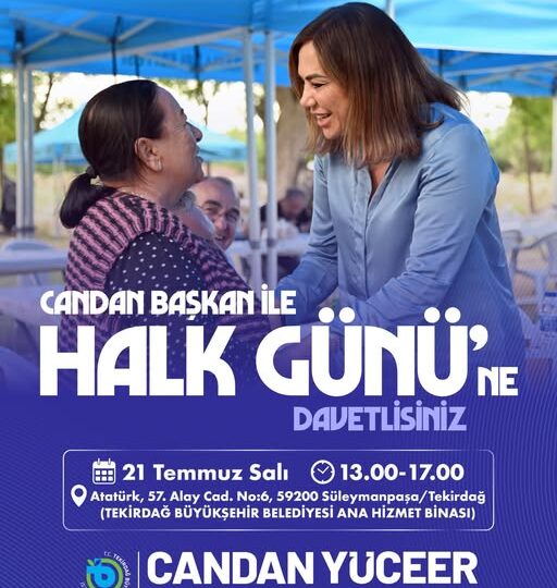 Candan Başkan’dan Halk Günü Daveti