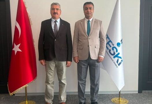 NKÜ Rektörü Şahin’den TESKİ Genel Müdürü Özgül’e Ziyaret