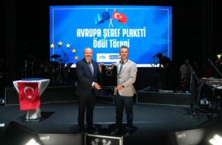 Avrupa Şeref Plaketi Çorlu`nun