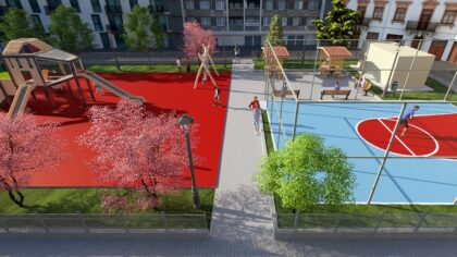 AZCANLAR SOKAK PARKIMIZI YENİLİYORUZ