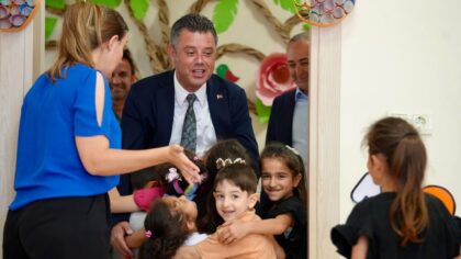 Başkan Sarıkurt, Yaz Okulunda Miniklerle Buluştu